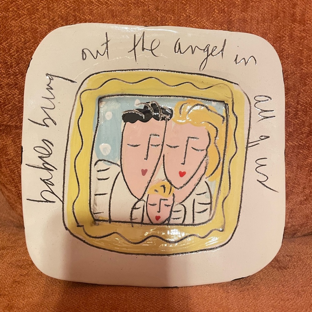 Sandra Magsamen Ceramic Plate